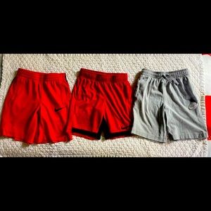 Nike boys shorts, size 7